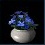 2023-08-10_青いかすみ草の花瓶.JPG