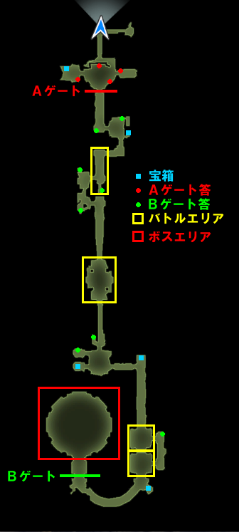 ドラーヴァ王立研究所のマップ