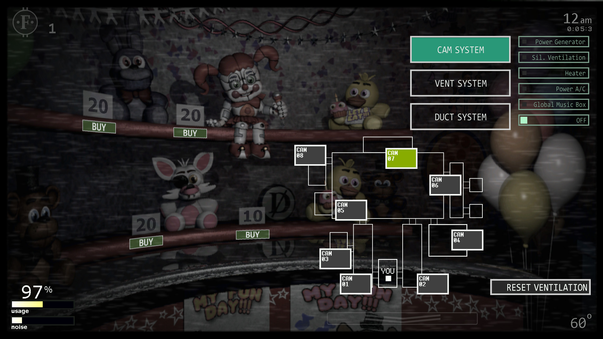 Steam コミュニティ :: 動画 :: FNAF Ultimate Custom Night Challenge: Ladies Night 2