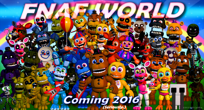 Nightmare Fredbear, FNAF World Battle on Scratch Wiki