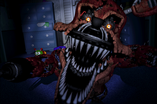 Nightmare Foxy(FNAF4)