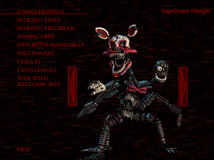 Nightmare Mangle Fnaf4 Five Nights At Freddy S 非公式 Wiki