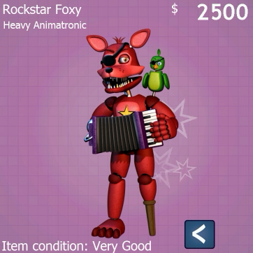Rockstar Foxy Ffps Five Nights At Freddy S 非公式 Wiki