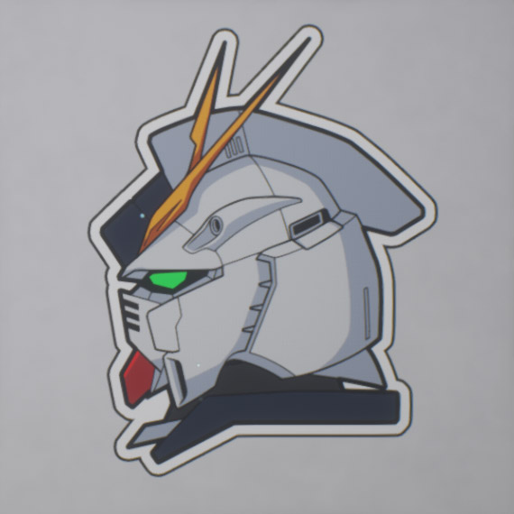 νガンダム ステッカー.jpg
