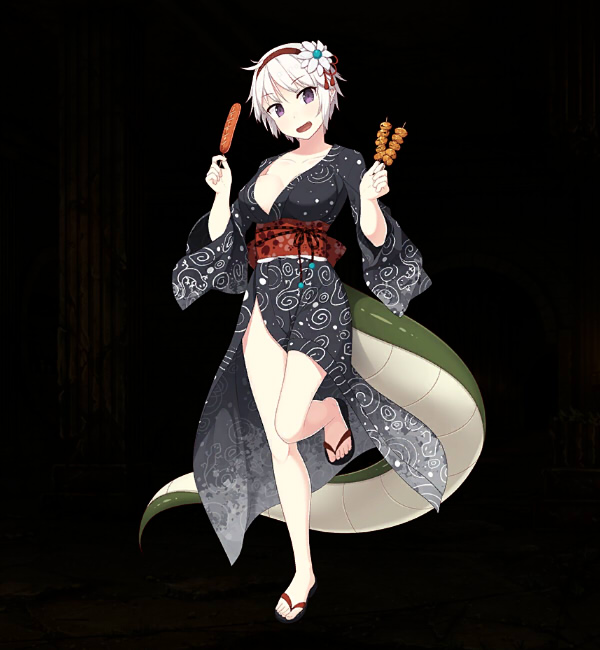 蜥蜴姫ファム 浴衣