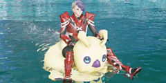 泳ぐ：ラッピーうきわに乗る.jpg