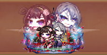 ［アイドル］安土城＆一乗谷城.gif