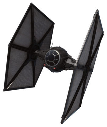 TIE/fo space superiority fighter