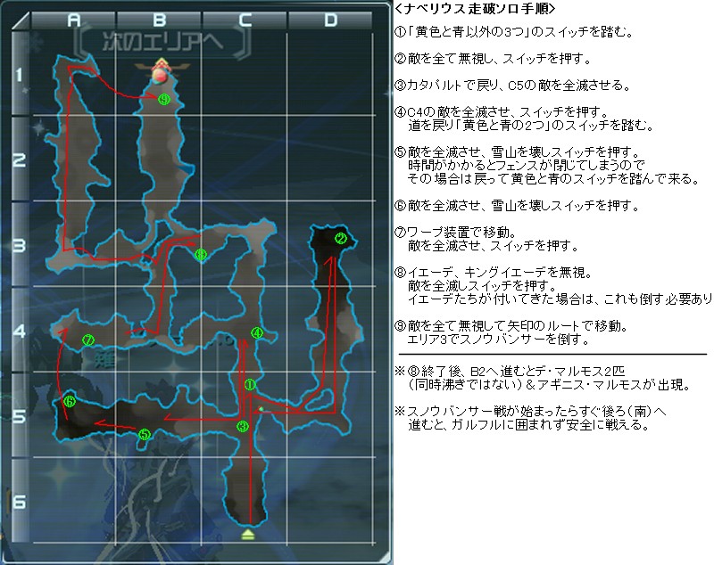 走破演習 ナベリウス上級 Pso2 ファンタシースターオンライン2 攻略 Wiki