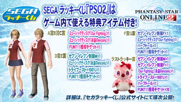 Sega ラッキーくじ Pso2 ファンタシースターオンライン2 攻略 Wiki