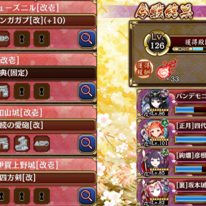 20審クリアしました。大体泡影伊賀上野とパンデモニウムが何とかしてくれました
