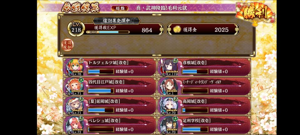 陣貝系キャラいればトルツェルツあたりでも毛利倒せるんじゃねってやってみたら普通にいけた