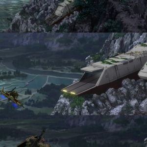アーガマみたいなジオンの基地ってこれの事だな？この戦艦なんだっけ？ガンオンでも連邦の拠点として出てきてるよな？
