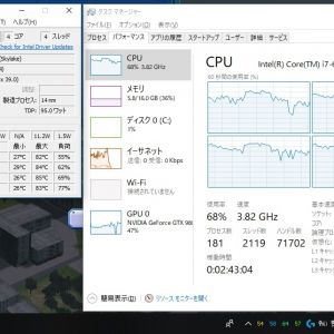 ガンオン中温度