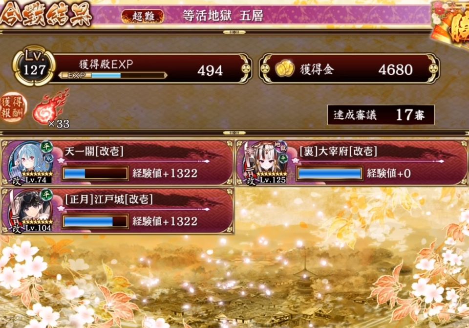 17審3人。天一閣12、裏大宰府18、正月江戸9。