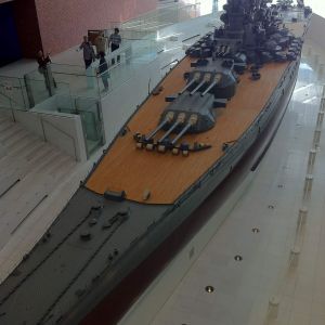 大和ミュージアムの大和模型