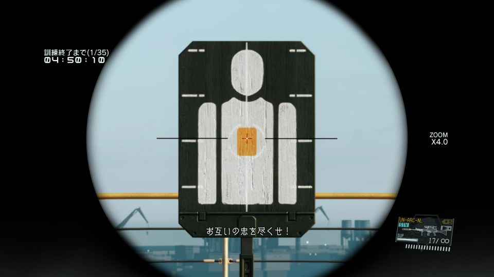 RIFLES SCOPE W2(4x)