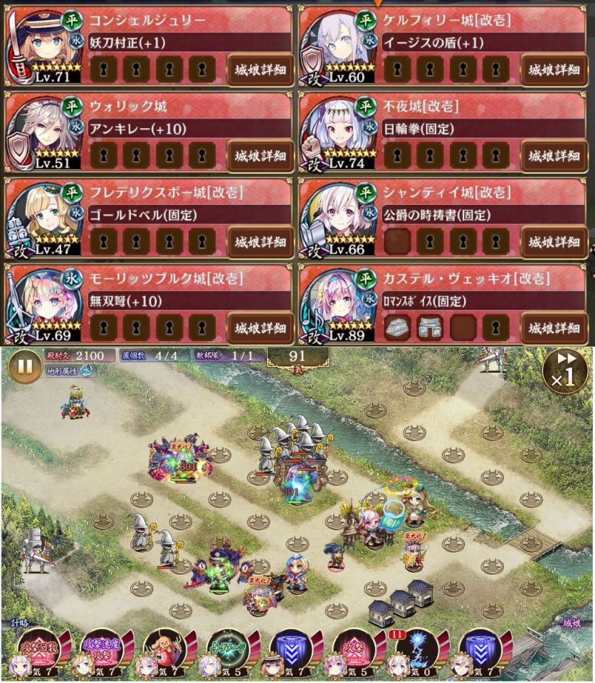 第八回名城番付シュテファンの陣上級