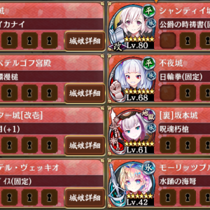 途中送信してしまった。とりあえず幸村委任開放のメンバーです。武神降臨全然やったことないのでlv等足りないところあれば教えてください