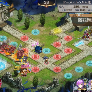 重複する。
耐久19,200に対して900×6＝5,400だけど、爆風の重複で1回で倒せてる