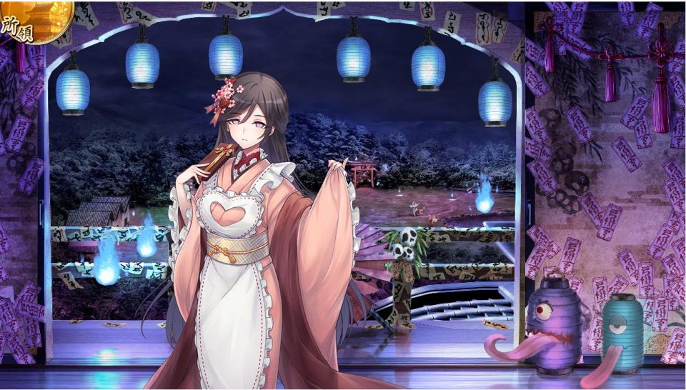 肝試し姿ではないのに違和感があんまりないな・・・。