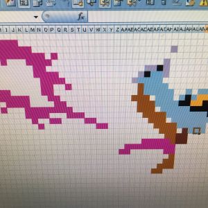 暇すぎるので、絵を描いてる。