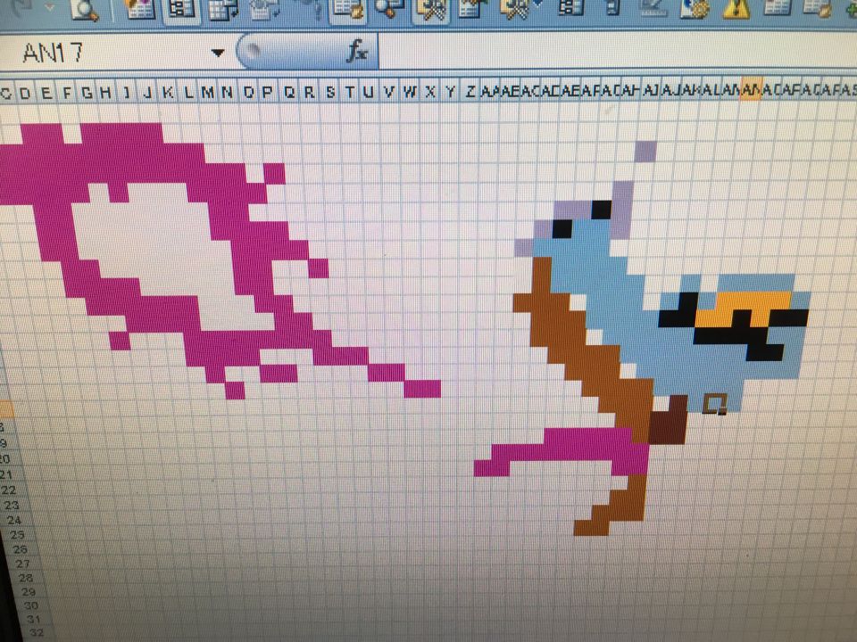 暇すぎるので、絵を描いてる。