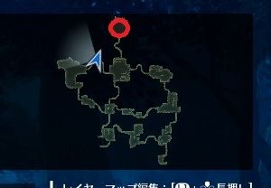 バトルイマジン：蒼白灯の守衛に必要なレア素材、落星孔雀石の確定枠場所赤丸の所になります。編集ができないのでwikiで使えそうなら使ってやってください