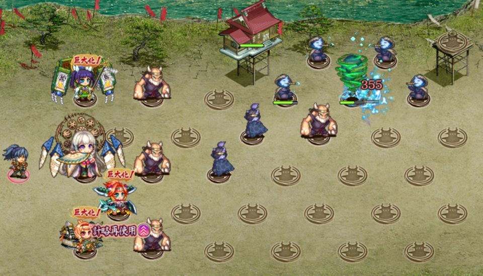 計略かけるとトークンのコスト2で2個おけるね、なおランダム、、