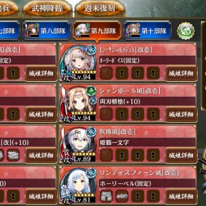 レア度とレベルでゴリ押した