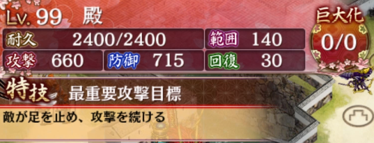 殿はもっと強化されても良いよな