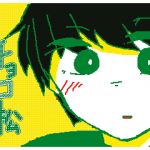 うごメモで描いてるPVの一部です！ 自分絵のチョロ松です！