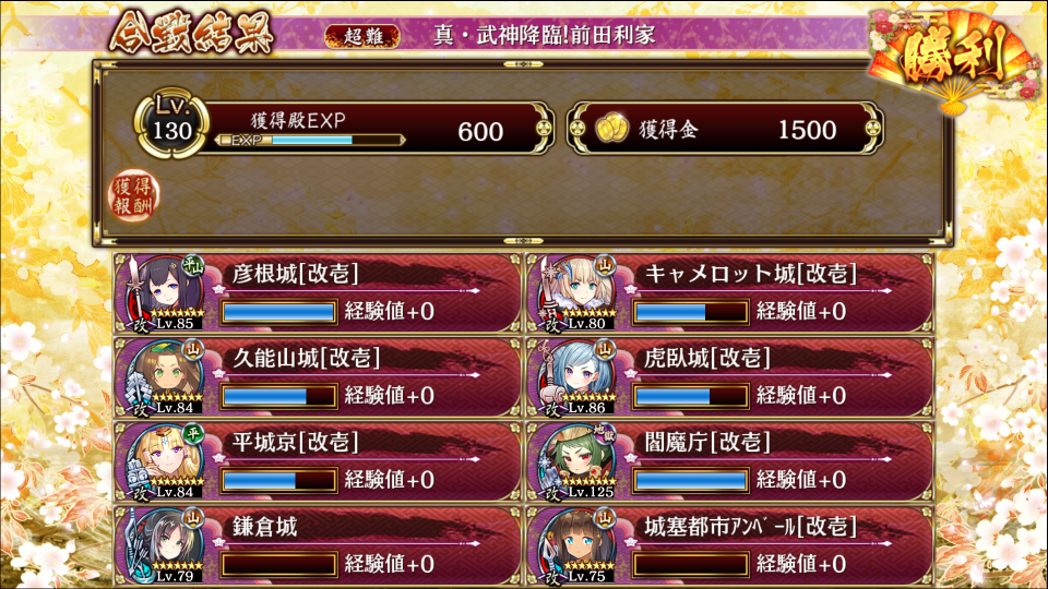 利家・編成
