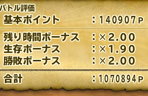 1戦100万突破、十傑は遠いなぁ